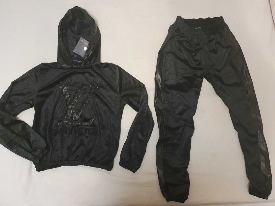 NOWY damski komplet dresowy Louis Vuitton dres LV spodnie bluza L 40