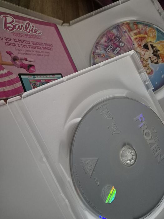 4 DVDs originais infantis