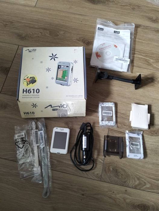 Nawigacja Mio DigiWalker H610 BOX | Kolekcjonerska | Komplet akcesoriów