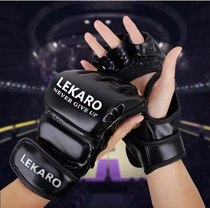 rękawice mma lekaro raz użyte w idealnym stanie