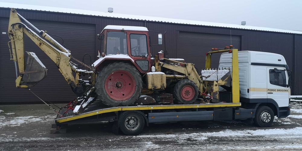 Koparko ładowarka 4x4 MTZ 82 Borex (Belarus, Pronar). USTRZYKI DOLNE