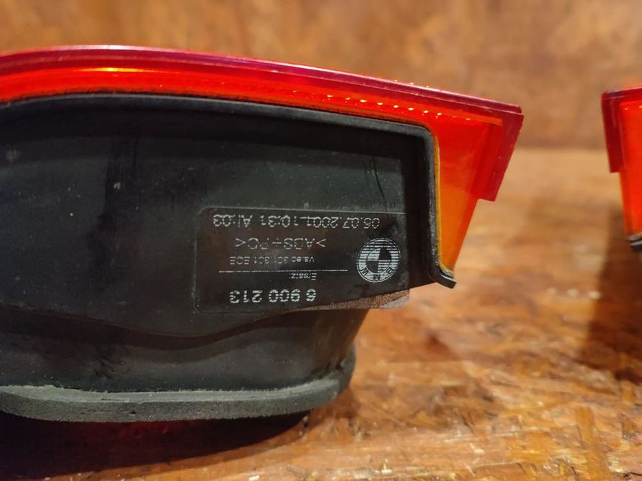 bmw e39 touring oryginalne lampy tył led / poliftowe diodowe pomarań