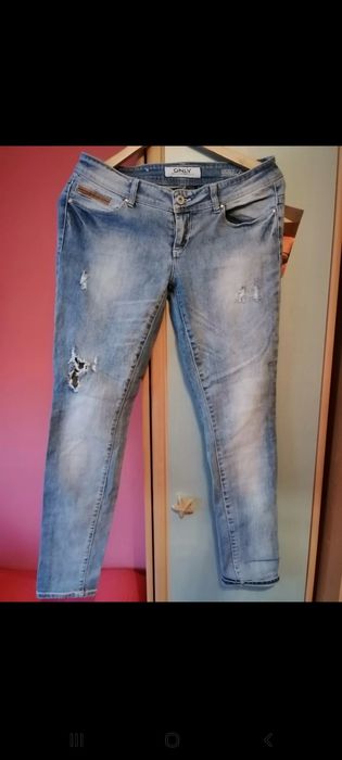 Jeansy Skinny Only 38