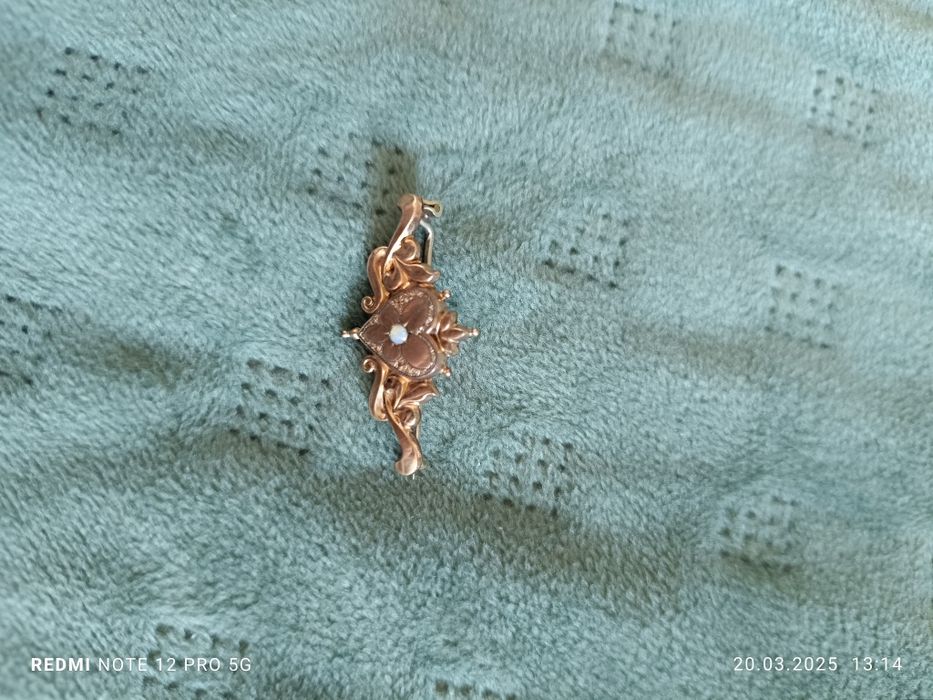 Broszka  Art Nouveau.