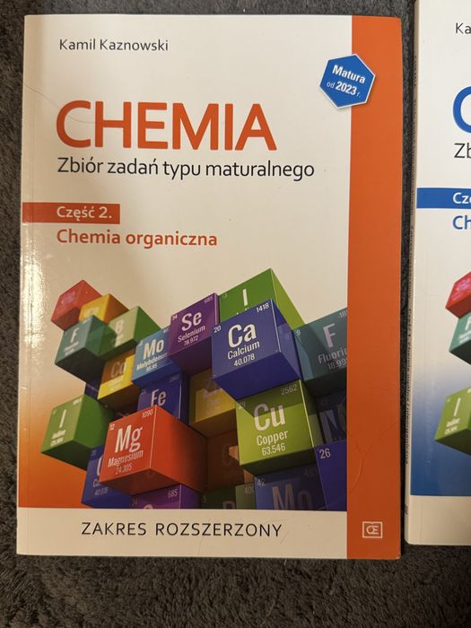 Zbiory zadań typu maturalnego z chemii