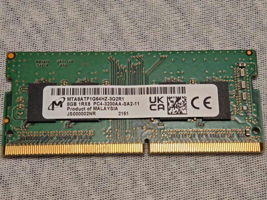 Pamięć 16 GB DDR4 Micron 3200MHz  (2 x 8GB)
