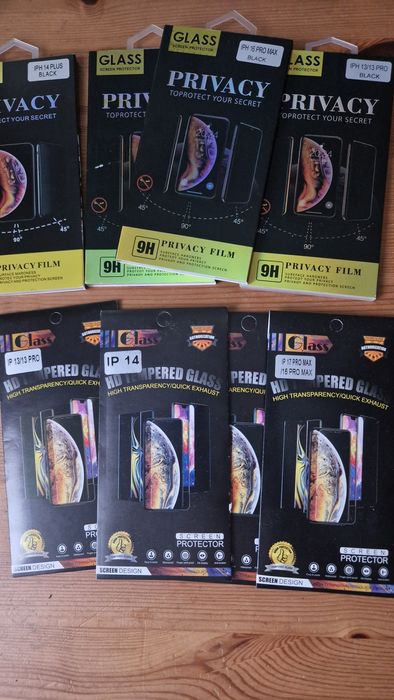 Szklo do Iphone 13, 14, 14 plus, 16 pro max