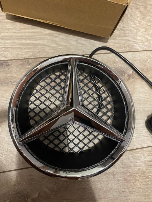 LED эмблема мерс GLC, GLE, GLS w 176 246 117 218 166 ml gl a b 164