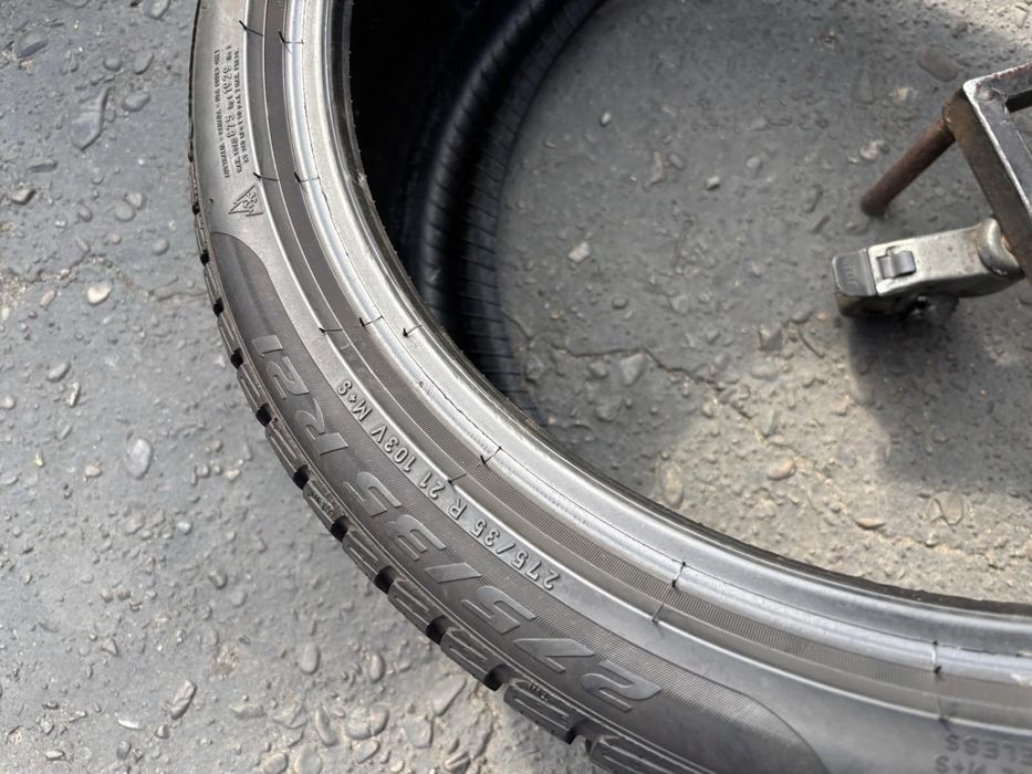 Шини різноширокі 315/30+275/35 R21 Pirelli зима 2022р 7/6мм