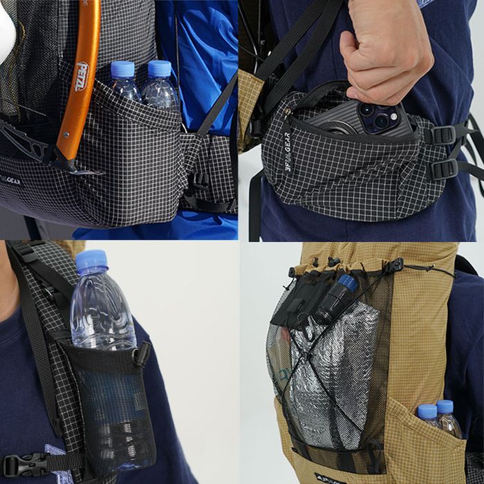950 ГРАМ! 3F UL Gear Tianshan UHMWPE  45L UL ультралегкий трекінговий рюкзак