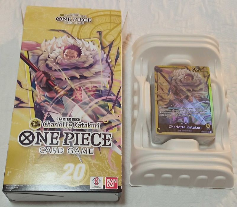one piece tcg starter deck 20 charlotte katakuri (sem booster prb01)