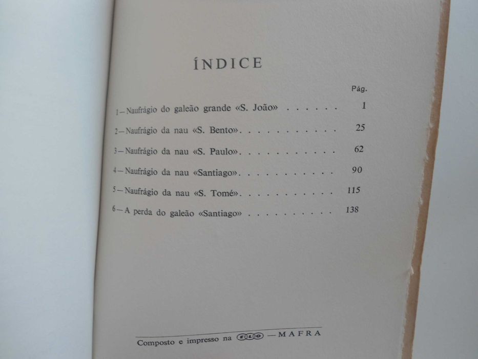 Quadros da História Trágico Marítima por Rodrigues Lapa