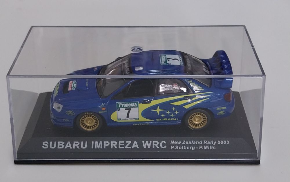 Subaru Impreza WRC Rally Model Car in 1:43 Scale