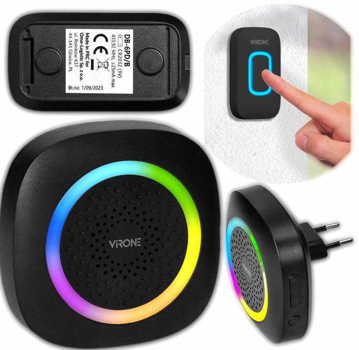 DZWONEK do DRZWI furtki różne melodyjki regulacja głośności