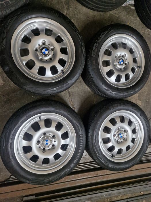 Felgi aluminiowe z oponami 205/55 16 do BMW idealne