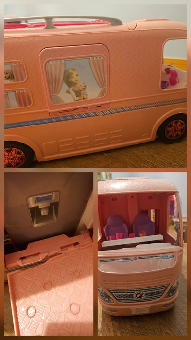 Barbie samolot, kamper, domek,samochód