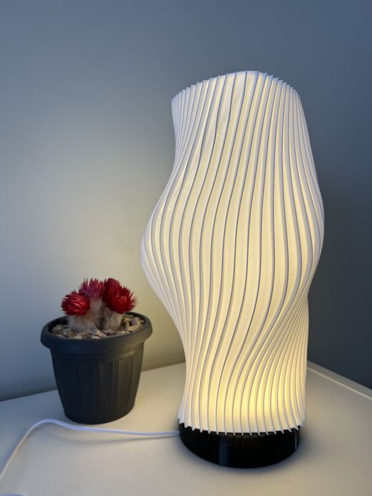 Дизайнерський нічник Twist Aura | 3D Світильник AirWave XL