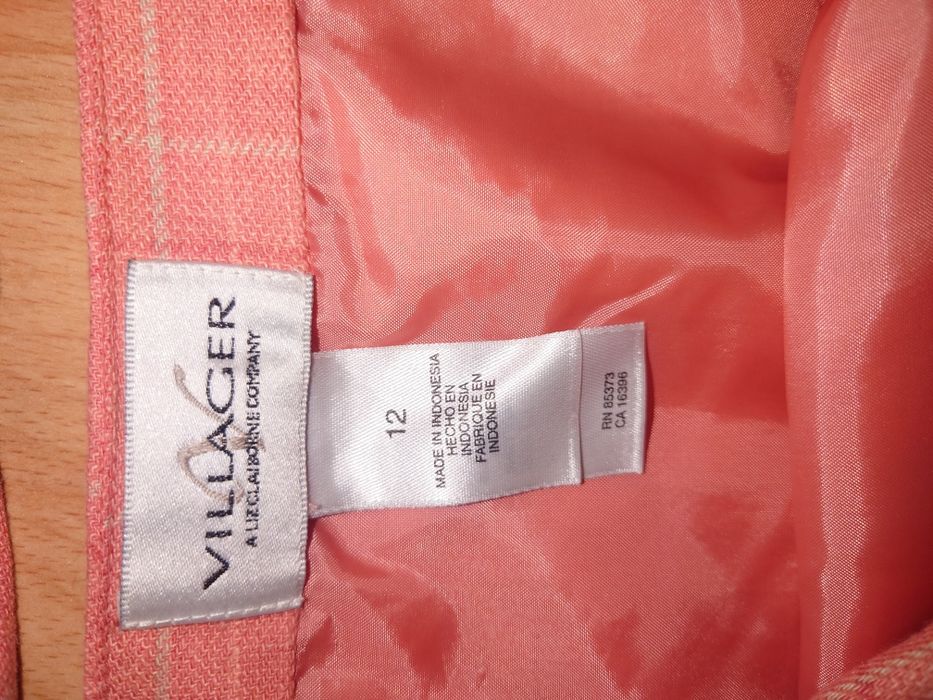 Garnitur w kratkę villager