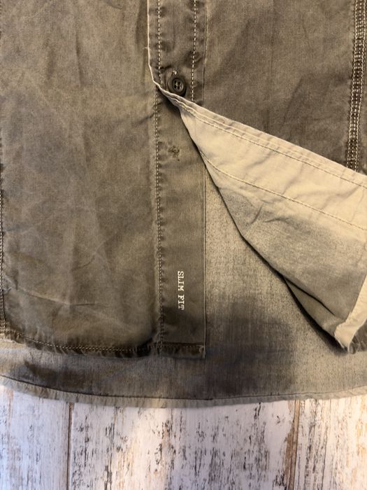 Чоловіча сорочка Napapijri Geographic ( Slim Fit, Вельвет)