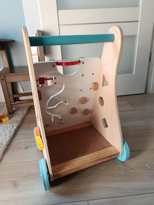 Ecotoys Drewniany Pchacz Edukacyjny