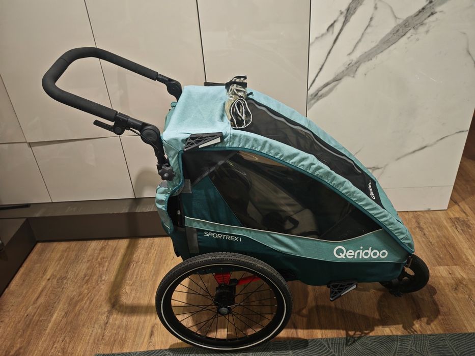 Przyczepka rowerowa queridoo sportrex  1