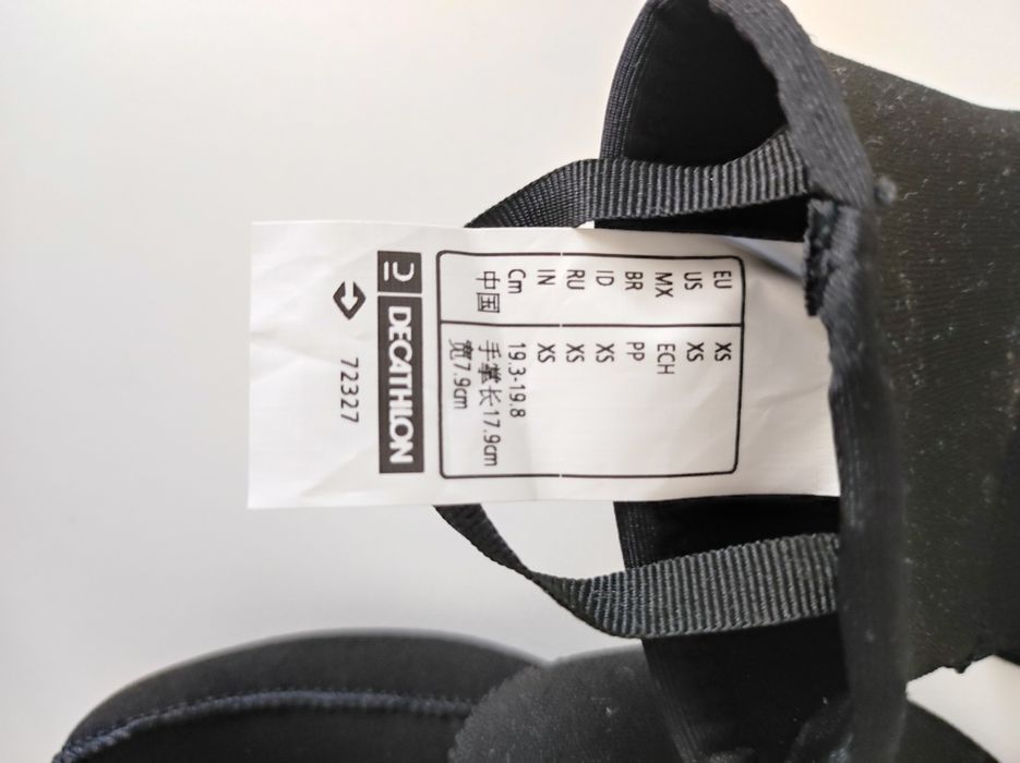 Luvas de neoprene XS Decathlon Surf Bodyboard Mergulho