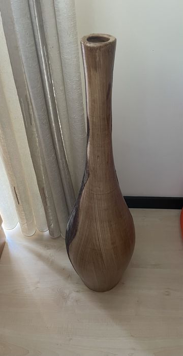 Pote decorativo com duas tonalidades