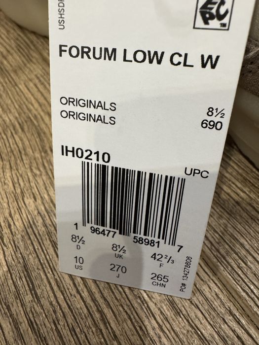 Кросівки Аdidas Forum Low ClW 40,5-41 ,us 10. Оригінал