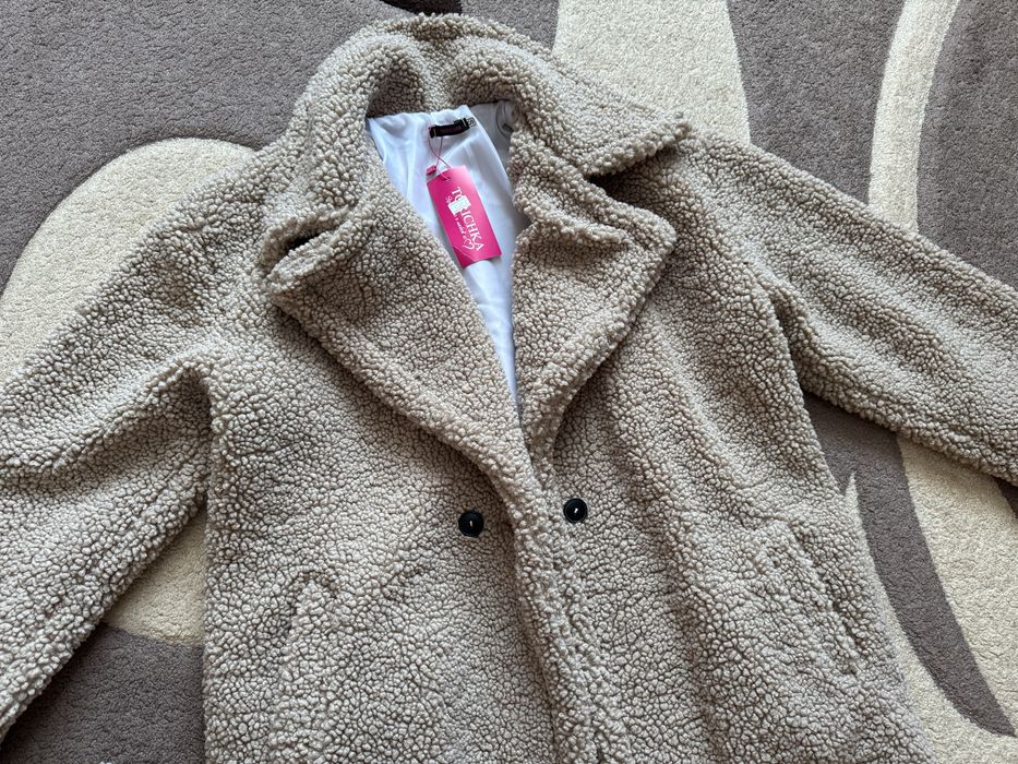 Пальто тедді нове
