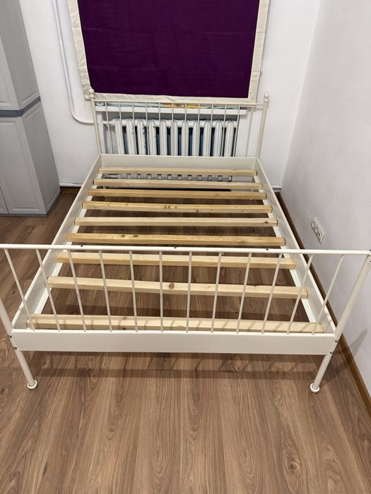 Ikea ліжко  з матрацом  140•200