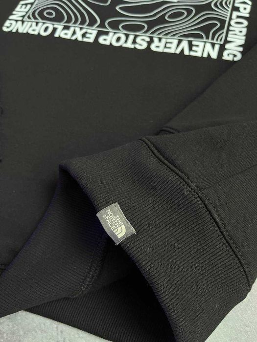Худи TNF с бирками / Кофта The North Face черная