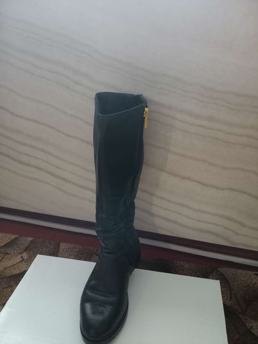 Сапоги жіночі шкіряні