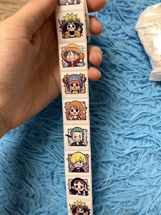 Большой Набор аниме наклеек anime стикеры one piece для детей