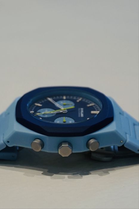 D1 MILANO Men's Blue Polycarbonate Watch Quartz. D1-PHBJ03