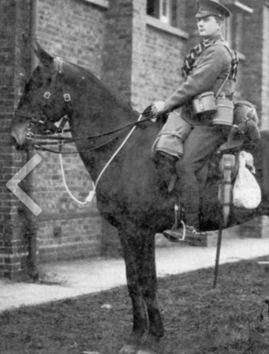 Uwiąz kawaleryjski brytyjski I wojna światowa