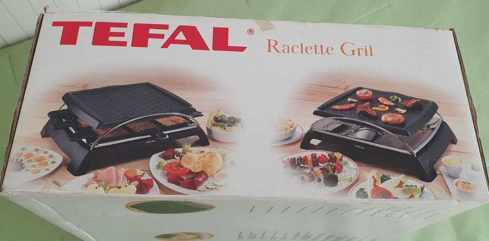 Grelhador Raclette TEFAL para 8 Pessoas