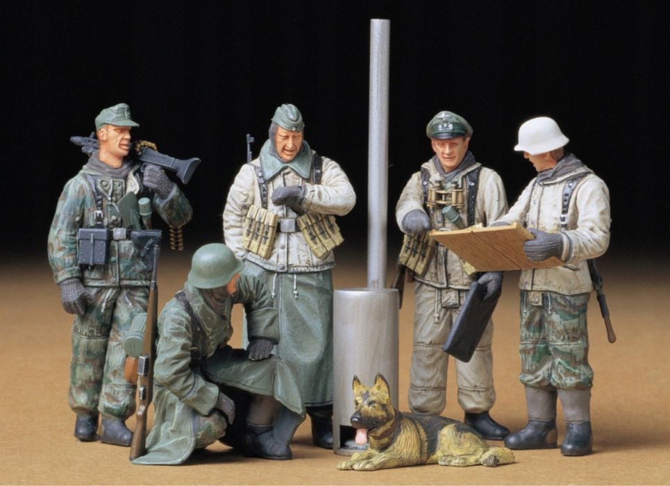 model figurki 1:35 Tamiya 35212 German Soldiers Field Briefing