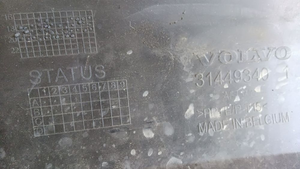 Avental de parachoques Volvo xc40 de 2018