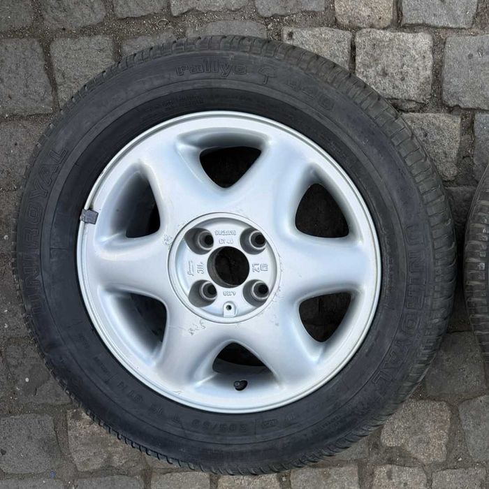 4 Jantes com Pneus 195/55/R15 Opel