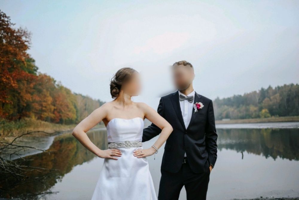 Suknia ślubna biała roz. 36/38 model Joni/Amy Love Bridal