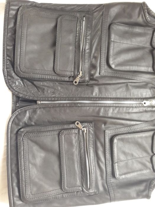 Жилетка натуральная кожа