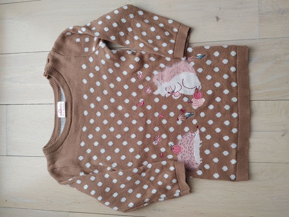 Sweterek brązowy 92