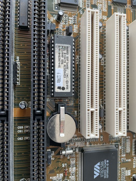 Płyta główna socket 7 FIC PA-2005 ram ok retro win 98 95