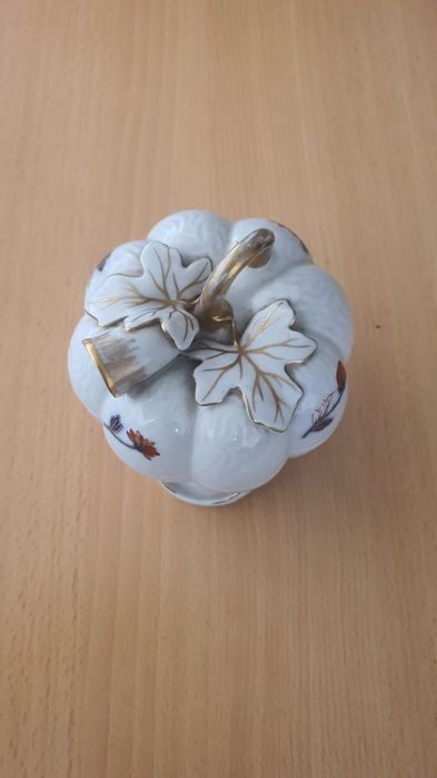 Caixa Abóbora em Porcelana - Vista Alegre