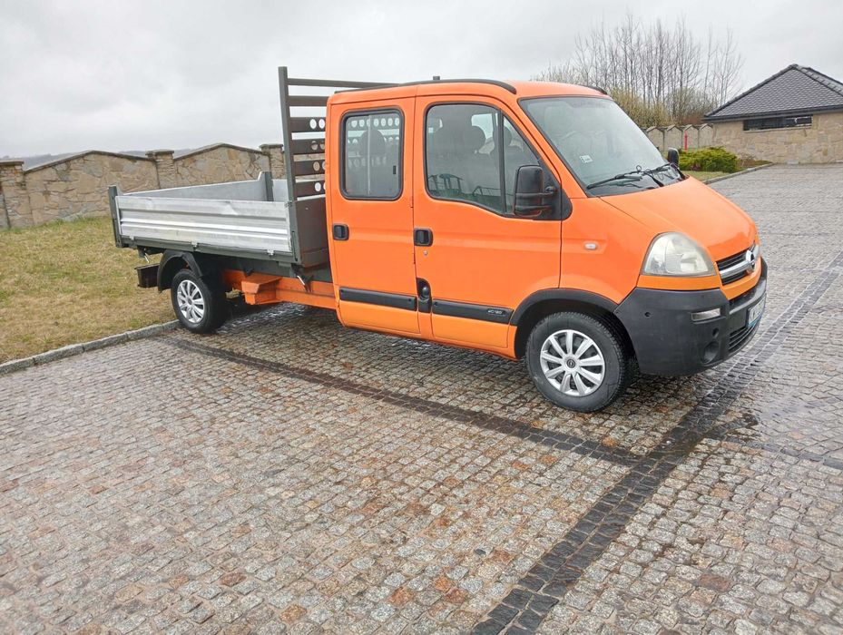 Opel Movano 3.0 CDTI  !! wywrotka 3 stronny Kiper  Master Dubel Kabina Mascott