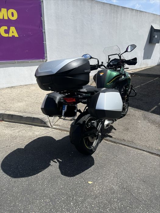 Benelli TRK 502 2024 – 11.500 km – Garantia até 08/2027 – 3 Malas SHAD