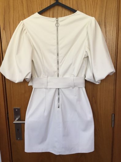 Vestido Branco Polipele Bershka NOVO Penafiel OLX Portugal