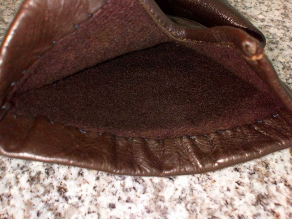 Homem » Luvas de cabedal genuíno da CASA DAS PELES (size M)