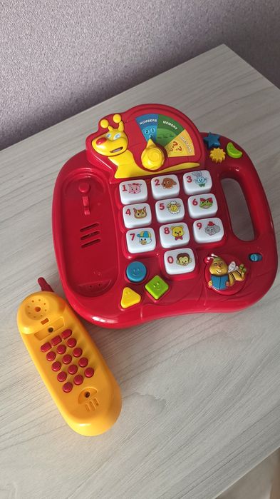 Музичний телефон "вивчаємо англійську"