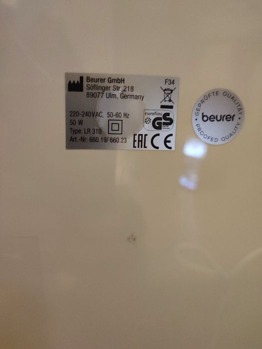 Oczyszczacz powietrza Beurer LR 310